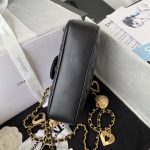 chanel as3456 mini flap bag lambskin gold tone metal black 006 luxibags.ru .jpg