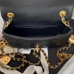 chanel as3456 mini flap bag lambskin gold tone metal black 007 luxibags.ru .jpg