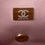 chanel as3456 mini flap bag lambskin gold tone metal pink 009 luxibags.ru .jpg