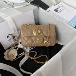 chanel as3456 mini flap bag lambskin gold tone metal pink 010 luxibags.ru .jpg