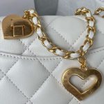 chanel as3456 mini flap bag lambskin gold tone metal white 006 luxibags.ru .jpg