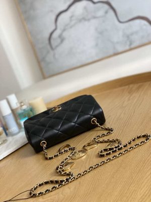 chanel as3457 mini flap bag lambskin gold tone metal black 005 luxibags.ru .jpg