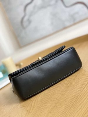 chanel as3457 mini flap bag lambskin gold tone metal black 006 luxibags.ru .jpg