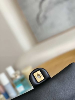 chanel as3457 mini flap bag lambskin gold tone metal black 008 luxibags.ru .jpg