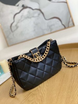 chanel as3476 hobo handbag lambskin gold tone metal 003 luxibags.ru .jpg