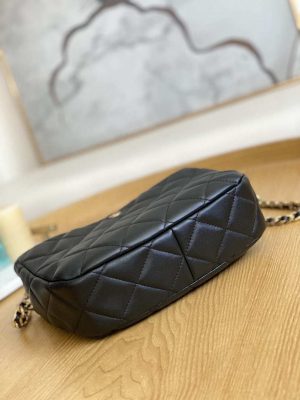 chanel as3476 hobo handbag lambskin gold tone metal 007 luxibags.ru .jpg