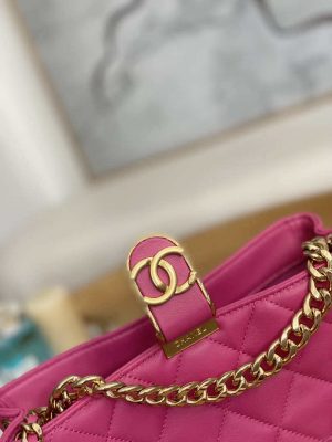 chanel as3476 hobo handbag lambskin rose red 004 luxibags.ru .jpg
