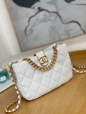 chanel as3476 hobo handbag lambskin white 003 luxibags.ru .jpg