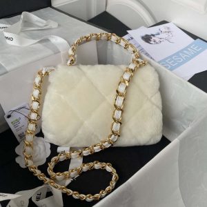 chanel as3498 flap bag shearling beige 002 luxibags.ru .jpg