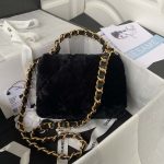 chanel as3498 flap bag shearling black 002 luxibags.ru .jpg