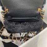 chanel as3498 flap bag shearling black 007 luxibags.ru .jpg