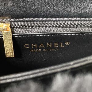 chanel as3498 flap bag shearling black 008 luxibags.ru .jpg