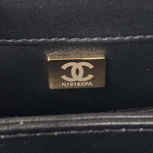 chanel as3498 flap bag shearling black 009 luxibags.ru .jpg
