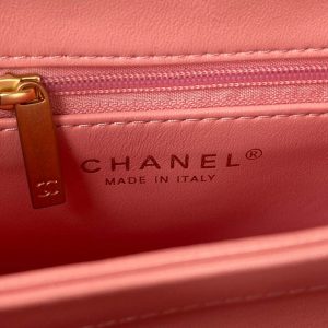 chanel as3498 flap bag shearling pink 008 luxibags.ru .jpg