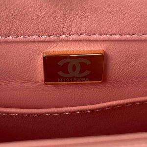 chanel as3498 flap bag shearling pink 009 luxibags.ru .jpg