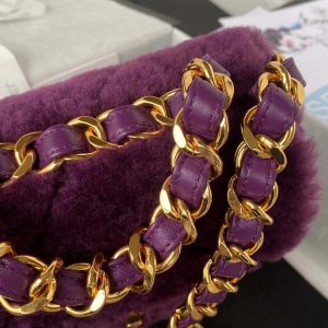 chanel as3498 flap bag shearling purple 004 luxibags.ru .jpg