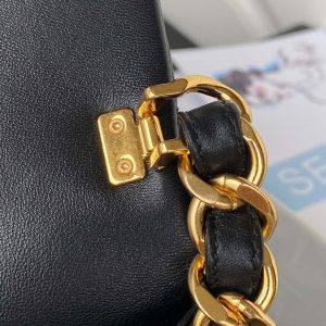 chanel as3499 flap bag lambskin black 007 luxibags.ru .jpg