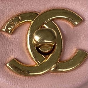 chanel as3499 flap bag lambskin pink 003 luxibags.ru .jpg