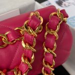 chanel as3499 flap bag lambskin rose red 004 luxibags.ru .jpg