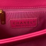 chanel as3499 flap bag lambskin rose red 008 luxibags.ru .jpg