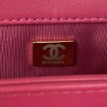 chanel as3499 flap bag lambskin rose red 009 luxibags.ru .jpg
