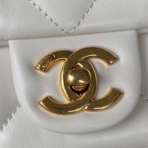 chanel as3499 flap bag lambskin white 003 luxibags.ru .jpg