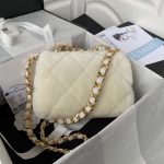 chanel as3499 flap bag shearling beige 002 luxibags.ru .jpg