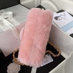 chanel as3499 flap bag shearling pink 006 luxibags.ru .jpg