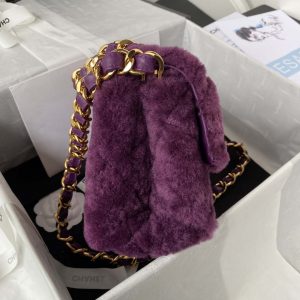 chanel as3499 flap bag shearling purple 005 luxibags.ru .jpg