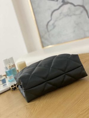 chanel as3502 small tote lambskin black 007 luxibags.ru .jpg