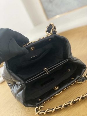 chanel as3502 small tote lambskin black 009 luxibags.ru .jpg