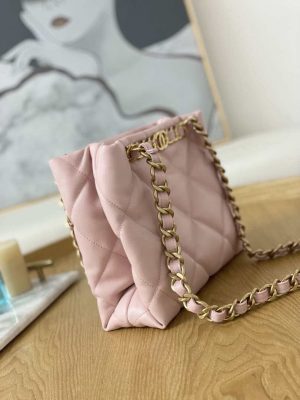 chanel as3502 small tote lambskin pink 004 luxibags.ru .jpg