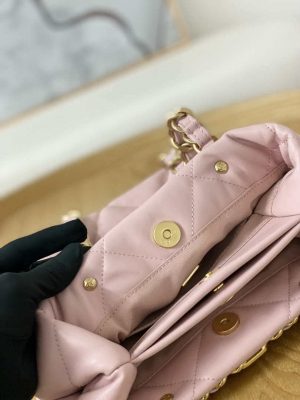 chanel as3502 small tote lambskin pink 009 luxibags.ru .jpg
