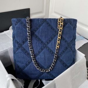 chanel as3519 chanel 23k shopping bag denim blue 002 luxibags.ru .jpg