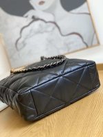 chanel as3519 chanel19 shopping bag shiny lambskin black 009 luxibags.ru .jpg