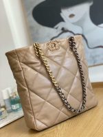 chanel as3519 chanel19 shopping bag shiny lambskin brown 003 luxibags.ru .jpg