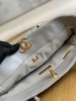 chanel as3519 chanel19 shopping bag shiny lambskin gray 006 luxibags.ru .jpg