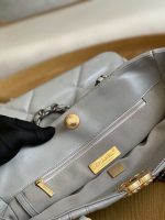 chanel as3519 chanel19 shopping bag shiny lambskin gray 007 luxibags.ru .jpg