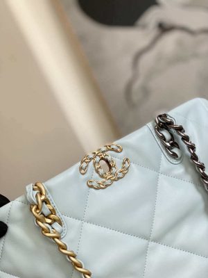 chanel as3519 chanel19 shopping bag shiny lambskin light blue 004 luxibags.ru .jpg