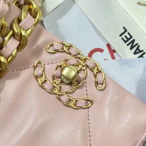 chanel as3519 chanel19 shopping bag shiny lambskin pink 006 luxibags.ru .jpg