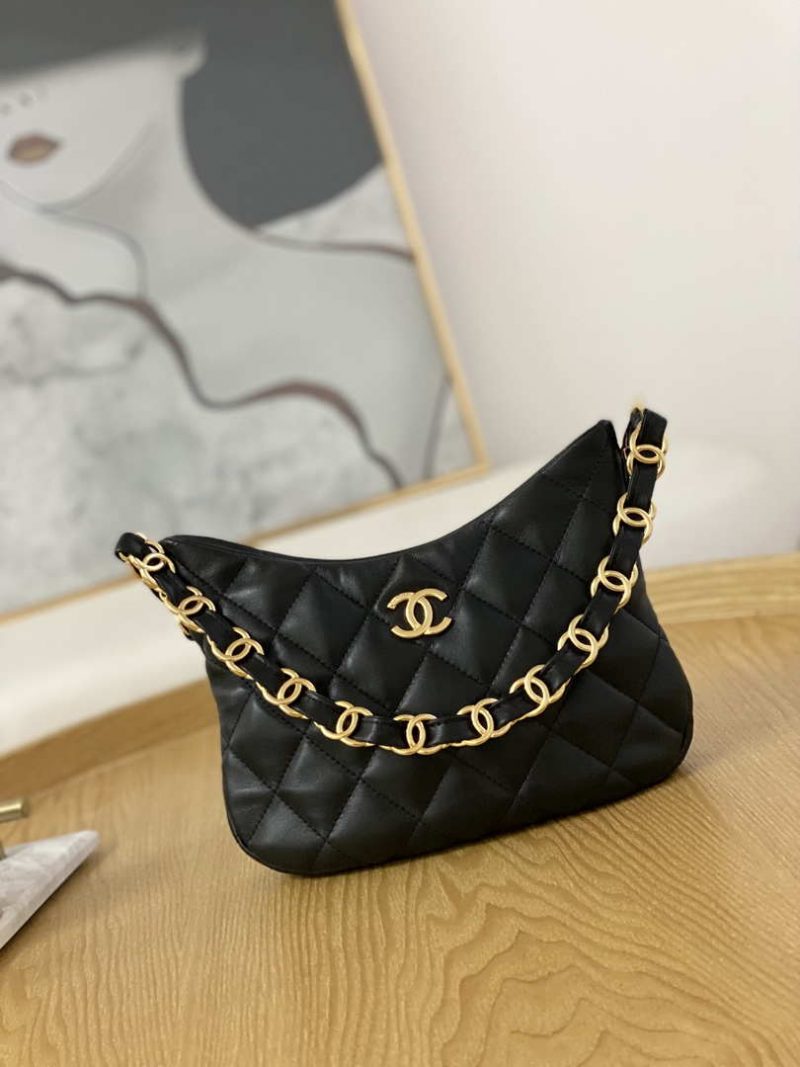 chanel as3562 hobo handbag lambskin black 001 luxibags.ru .jpg