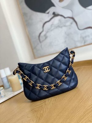 chanel as3562 hobo handbag lambskin navy blue 001 luxibags.ru .jpg