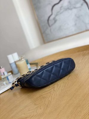 chanel as3562 hobo handbag lambskin navy blue 007 luxibags.ru .jpg