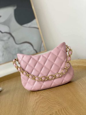 chanel as3562 hobo handbag lambskin pink 002 luxibags.ru .jpg