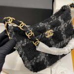 chanel as3562 hobo handbag wool tweed black 002 luxibags.ru .jpg