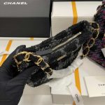 chanel as3562 hobo handbag wool tweed black 004 luxibags.ru .jpg