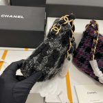 chanel as3562 hobo handbag wool tweed black 006 luxibags.ru .jpg