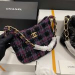 chanel as3562 hobo handbag wool tweed purple 001 luxibags.ru .jpg