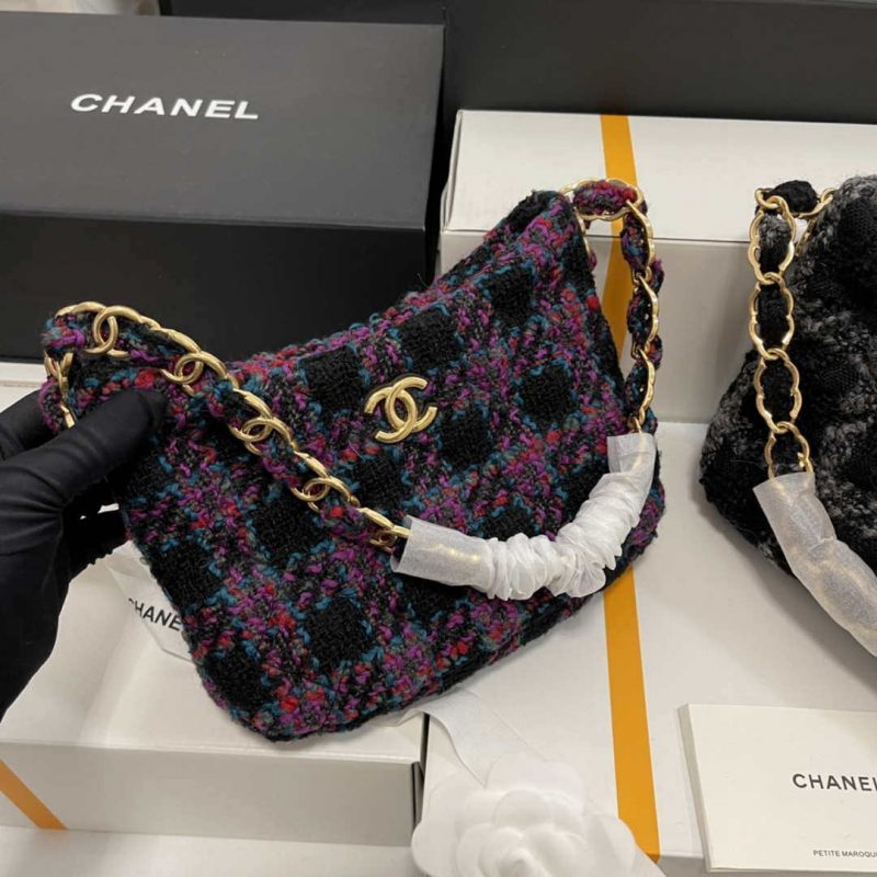 chanel as3562 hobo handbag wool tweed purple 001 luxibags.ru .jpg