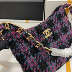 chanel as3562 hobo handbag wool tweed purple 003 luxibags.ru .jpg